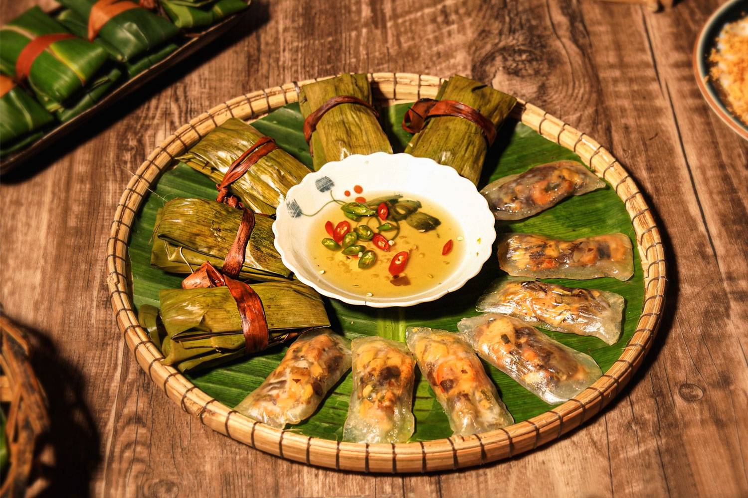 Rice dumpling cake became a culinary symbol of the region in Quang Binh