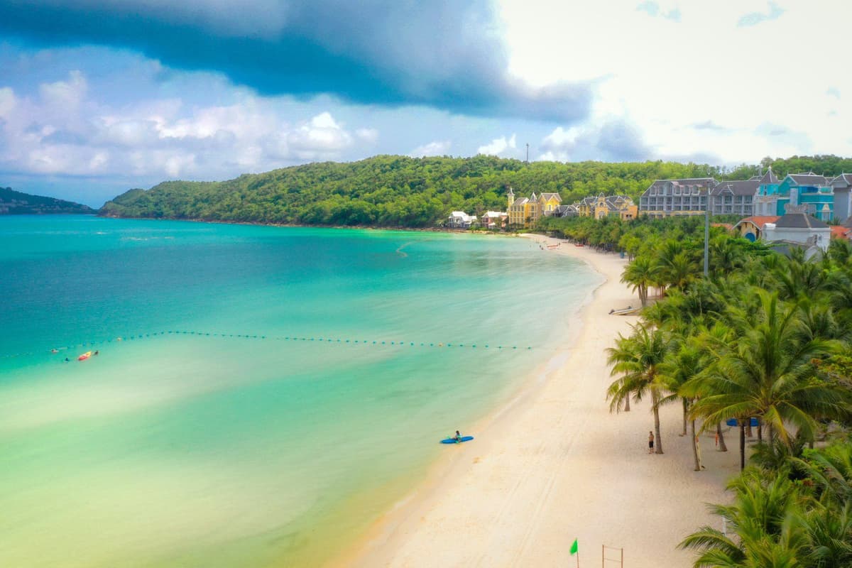 What to Do in Vietnam: Top 10 Must-Dos 7 Soft waves on Phu Quoc Island invite travelers to unwind under the tropical sun.