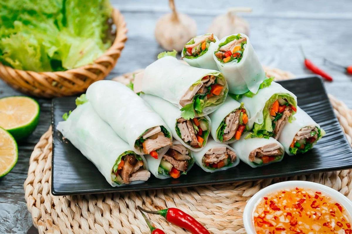 Vietnamese Pho and famous restaurants for travelers 2 Pho cuon is a variation of traditional Vietnamese pho, served with a sweet and sour fish sauce