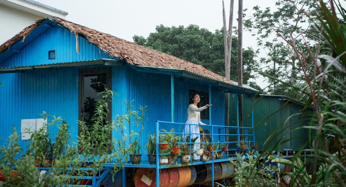 Enjoy weather-adaptive travel at Rural Homestay in Tan Hoa Village in autumn