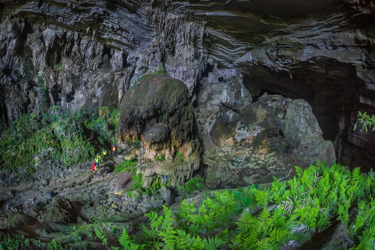 Forest and cave trekking is more enjoyable in winter thanks to the cooler weather